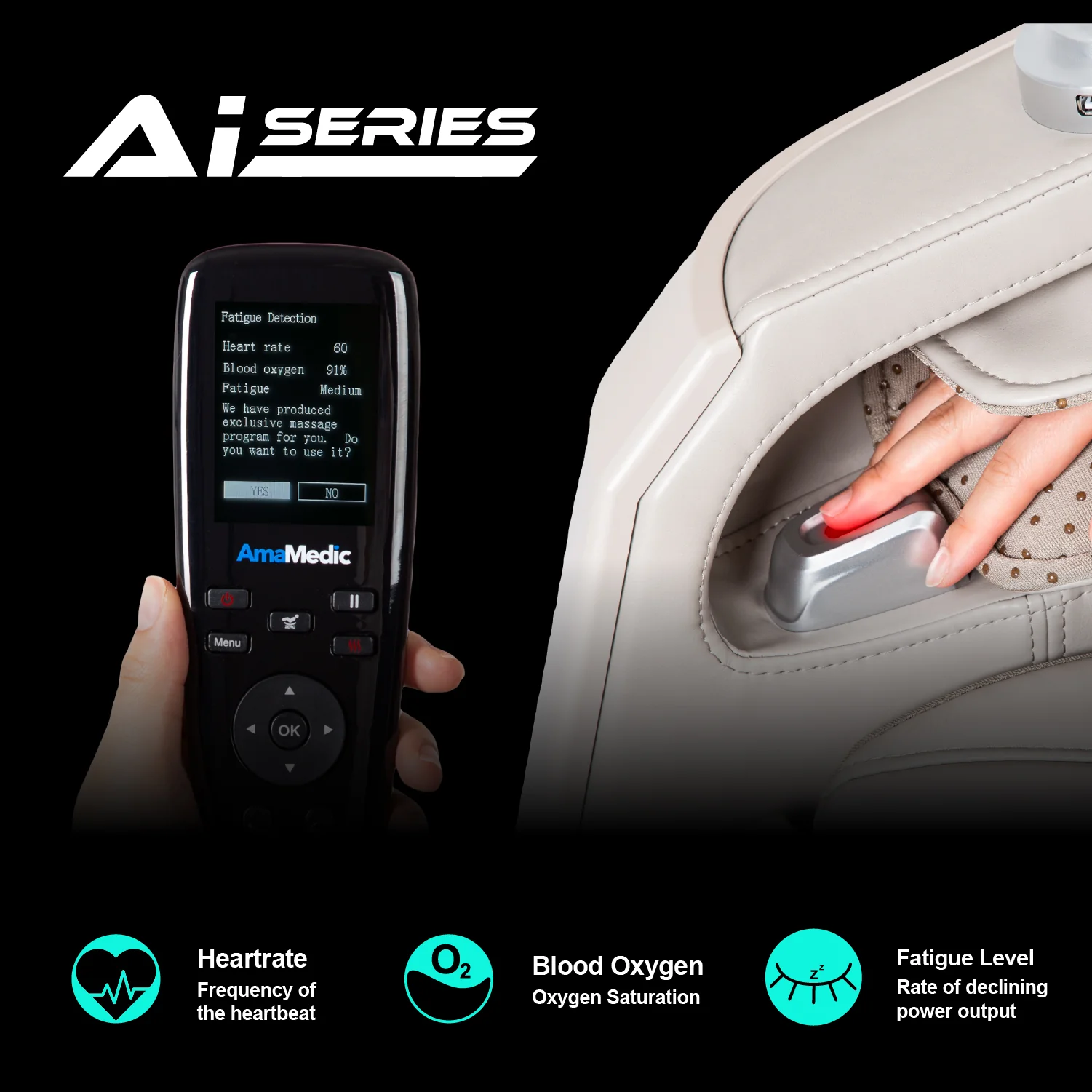 AmaMedic Renew 3D Massage Chair - Image 49