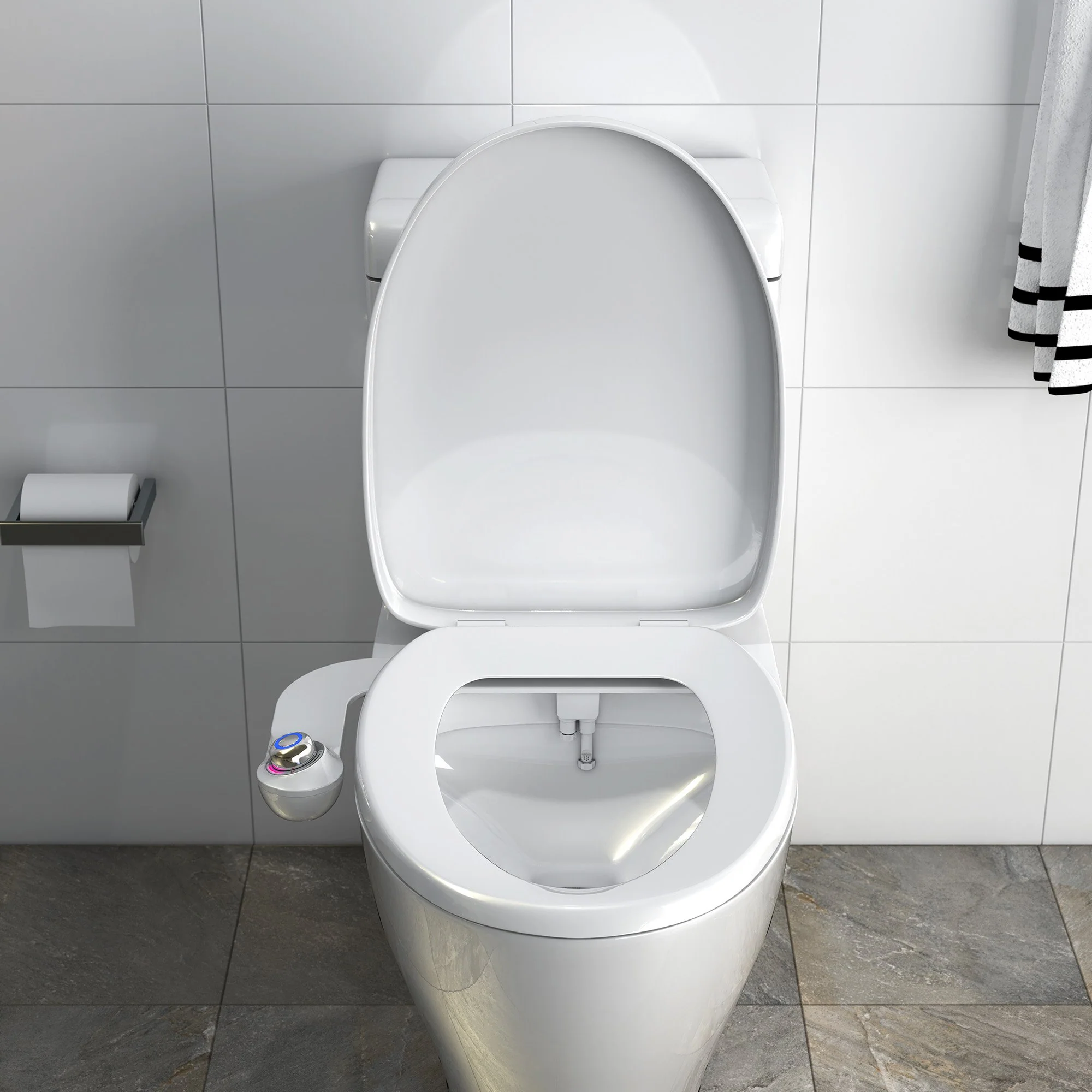Bio Bidet SLIMGLOW bidet attachment w/ nightlight - Image 3